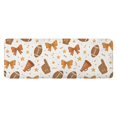 thumbnail image 1 of Football and Cheer Goods Pattern Kitchen Rug Mat,Kitchen Runner Rugs Non Skid Washable,Decorative Kitchen Floor Mats for Kitchen,Sink,Laundry,17"x47.2", 1 of 7