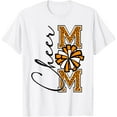 thumbnail image 1 of Football Cheer Mom Shirt Orange Team Cheer Mom Football T-Shirt tee, 1 of 4