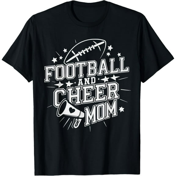 Football Cheer Mom Sports Enthusiast T-Shirt