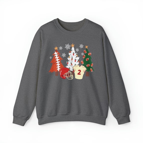 Football Christmas Tree Sweatshirt, Christmas Gift for Football Lovers