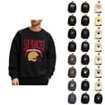 thumbnail image 1 of Football City Team Sweatshirts for Men 2025 Long Sleeve Crewneck Rugby Graphic Sweatshirt Pullover Tops, 1 of 5