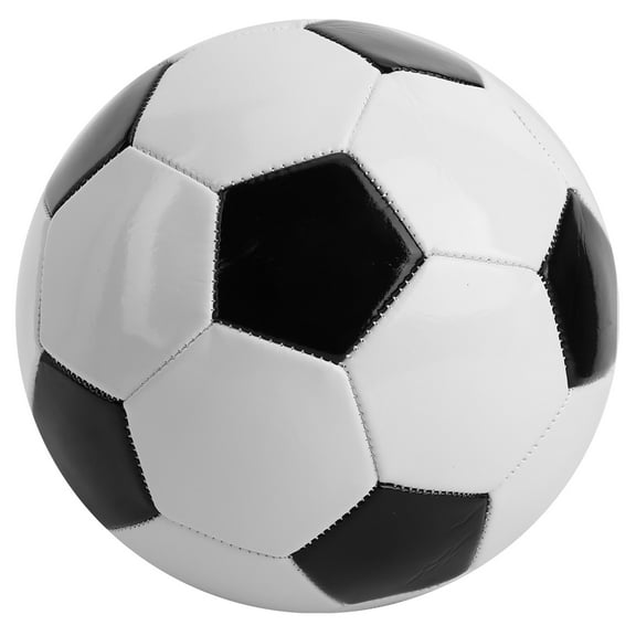 Football, Classic Soccer, Black + White Fitness Ball Sports Equipment For Training For Practicing