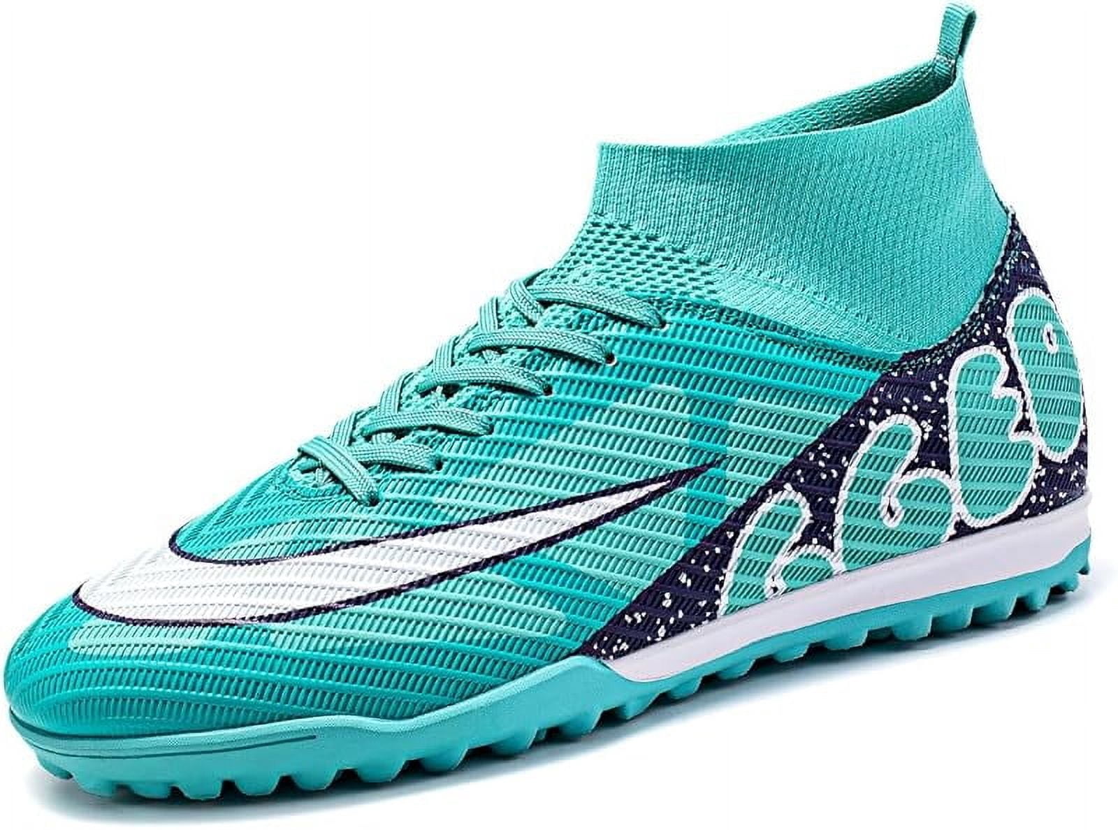 Football Cleats Men, Non-Slip High Top Soccer Shoes 