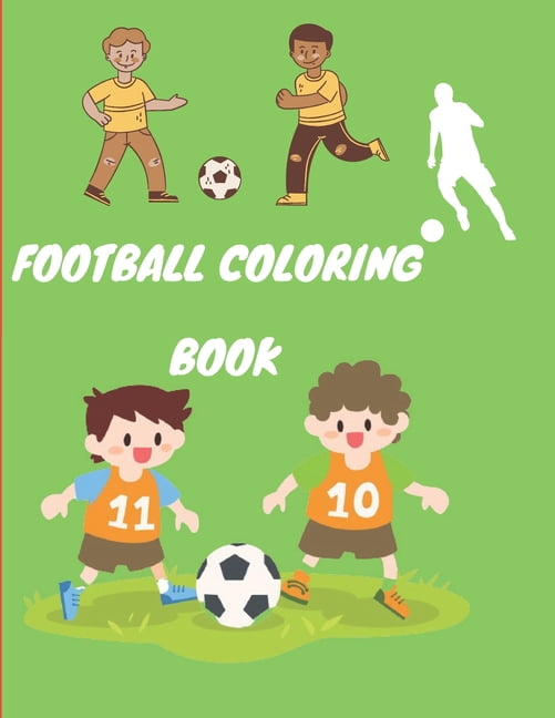 Football Coloring Book - English Version, (Paperback)
