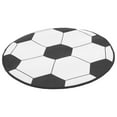 thumbnail image 1 of Football Computer Chair Mat Pattern Rug Area for Office Ornament Soccer Room Decor Living Carpet Floor, 1 of 6