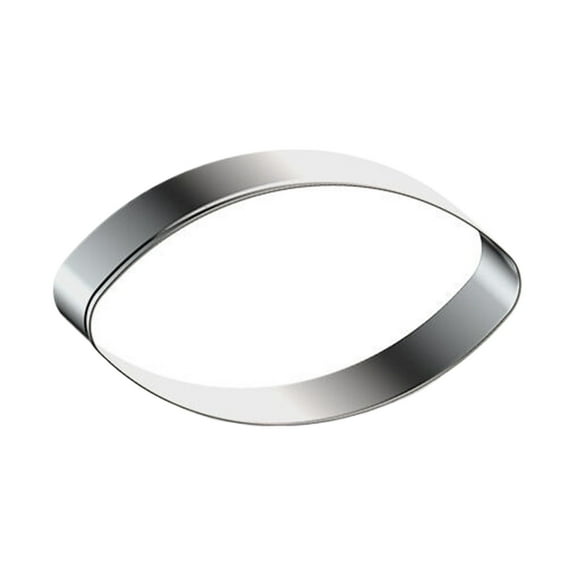 Football Cookie Cutter,Stainless Steel Sports Stainless Football Cap Shaped Baking Tools Fondant Cutting Cookie Cake,Stainless Steel Ball Cap-Shaped Cookie Cake Mold,Rugby,2.8x1.5"