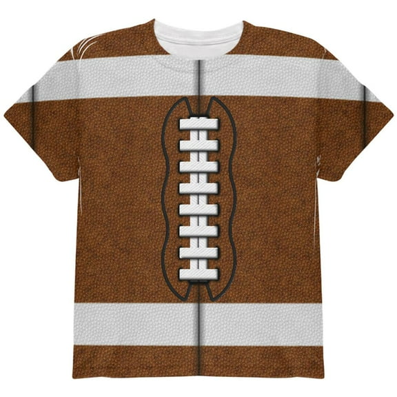 Football Costume All Over Youth T Shirt Multi YSM