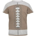 thumbnail image 1 of Football Costume Mens T Shirt Heather White SM, 1 of 2