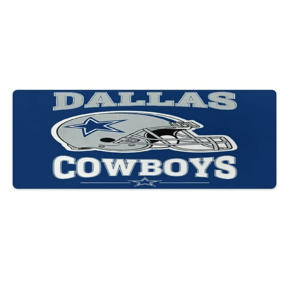 Football Cowboys 2 PCS Anti Fatigue Rugs Pvc Non Skid Waterproof Floor Mat Cushioned Comfort Standing Kitchen Mats for Floor