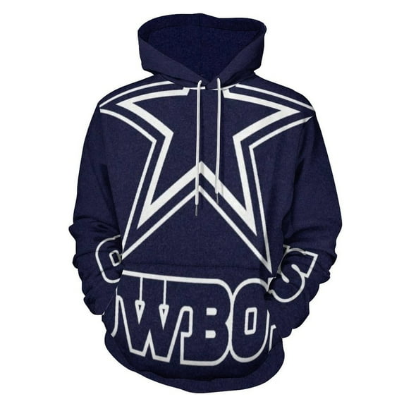 Football Cowboys 3D Print Hoodie Men Women Autumn Thin Pullover Sweatshirt Vintage Streetwear Tops