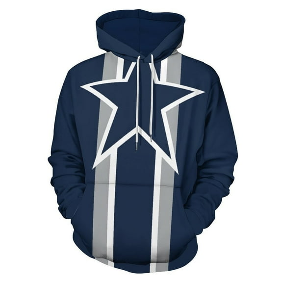 Football Cowboys 3D Print Hoodie Men Women Autumn Thin Pullover Sweatshirt Vintage Streetwear Tops