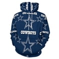 thumbnail image 1 of Football Cowboys 3d Sweatshirts Hoodie Fashion Casual Personality Men's Women Street Hoodie Pullovers Long Sleeve Comfortable Top, 1 of 6