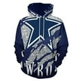 thumbnail image 1 of Football Cowboys 3d Sweatshirts Hoodie Fashion Casual Personality Men's Women Street Hoodie Pullovers Long Sleeve Comfortable Top, 1 of 6