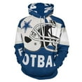 thumbnail image 1 of Football Cowboys 3d Sweatshirts Hoodie Fashion Casual Personality Men's Women Street Hoodie Pullovers Long Sleeve Comfortable Top, 1 of 6