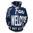 thumbnail image 1 of Football Cowboys 3d Sweatshirts Hoodie Fashion Casual Personality Men's Women Street Hoodie Pullovers Long Sleeve Comfortable Top, 1 of 6
