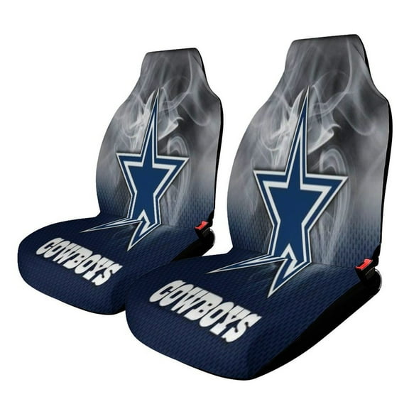 Football Cowboys Car Seat Covers,Universal Auto Front Seats Protector Fits for Car,SUV Sedan,Truck