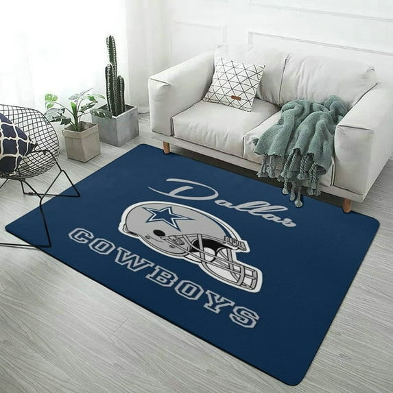 Football Cowboys Carpet Style Living Room Bedroom Soft Comfy Rug Modern 3d Entry Door Mats Household 59"x71"