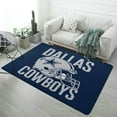 thumbnail image 1 of Football Cowboys Carpet for Home Decoration Soft Comfy Rugs for Bedroom Living Room Bathroom Entrance Non-slip Comfort Mat, 1 of 6