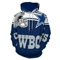 thumbnail image 1 of Football Cowboys Men's Women New Sweatshirt Hoodie Men's Plus Size Sweatshirt Hooded Sweatshirt 3d Printed Street Men's Cloth, 1 of 6