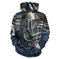 thumbnail image 1 of Football Cowboys Men's Women Vintage 3D Hooded Sweatshirt - All-Season Loose Fit Streetwear, 1 of 6