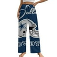 thumbnail image 1 of Football Cowboys Pajamas Leisure Trousers Soft Warm Sleepwear Bottoms Loose Retro Nightwear, 1 of 6