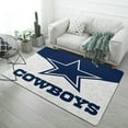 thumbnail image 1 of Football Cowboys Soft Comfy Area Rugs Carpet Suitable Flannel for Living Room Kitchen Bedroom Laundry Room Home Decorations, 1 of 6
