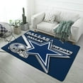 thumbnail image 1 of Football Cowboys Soft Comfy Area Rugs Carpet Suitable Flannel for Living Room Kitchen Bedroom Laundry Room Home Decorations, 1 of 6