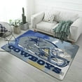 thumbnail image 1 of Football Cowboys Soft Comfy Area Rugs Carpet Suitable for Living Room Kitchen Bedroom Laundry Room Home Decorations 47"x 31.5", 1 of 6