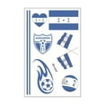 Football Cup Sticker And Sweat Disposable Face And Arm Sticker European