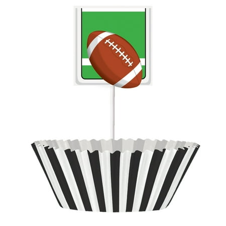 Football Cupcake Kit for 24