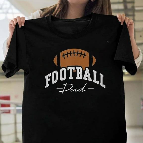 Football Dad Family Matching Player Father's Day Sports Fan Gift T-Shirt Unisex, up to 5XL