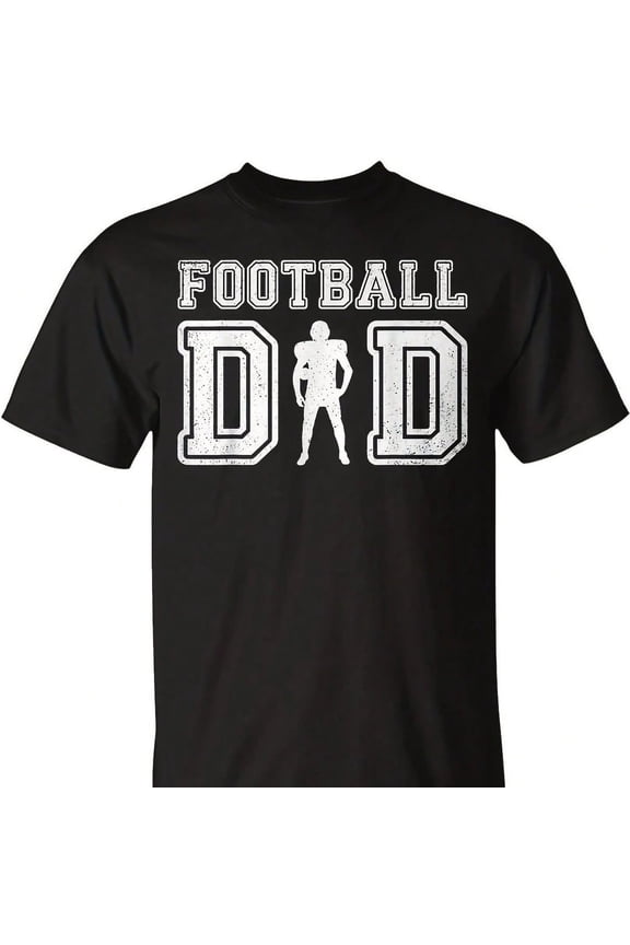 Football Dad Father's Day Vintage Football Daddy Papa Father T-S1Hirt