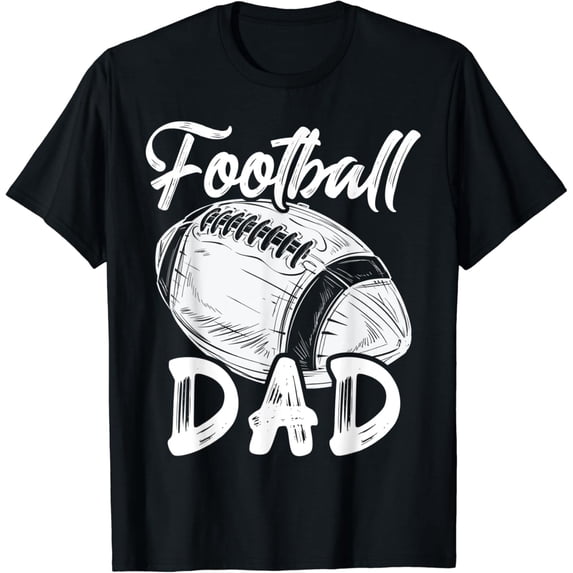 Football Dad For Him Men Family Players T-Shirt
