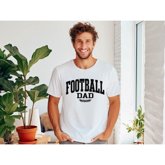 Football Dad Shirt – Game Day Tee For Proud Sports Dads, For Football Family & Father’S Day Gift. Cheer On The Team In Style!