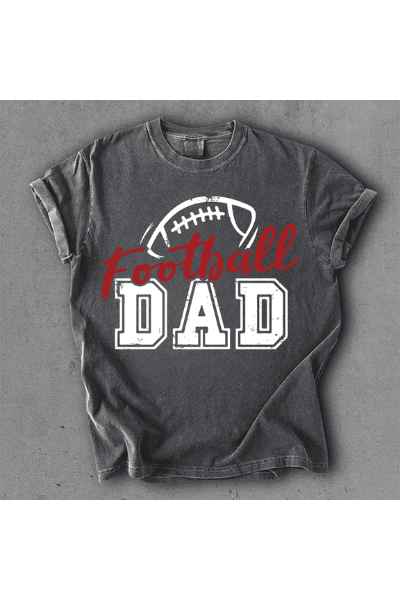 Football Dad Vintage Graphic T-Shirt