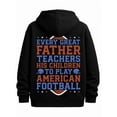 thumbnail image 1 of Football Dad funny hoodies men sweatshirts black Perfect for Fall & Winter For Winter Casual Daily Wear Hip-Hop Streetwear Everyday Styling high quality Casual Unisex hoodie, 1 of 7