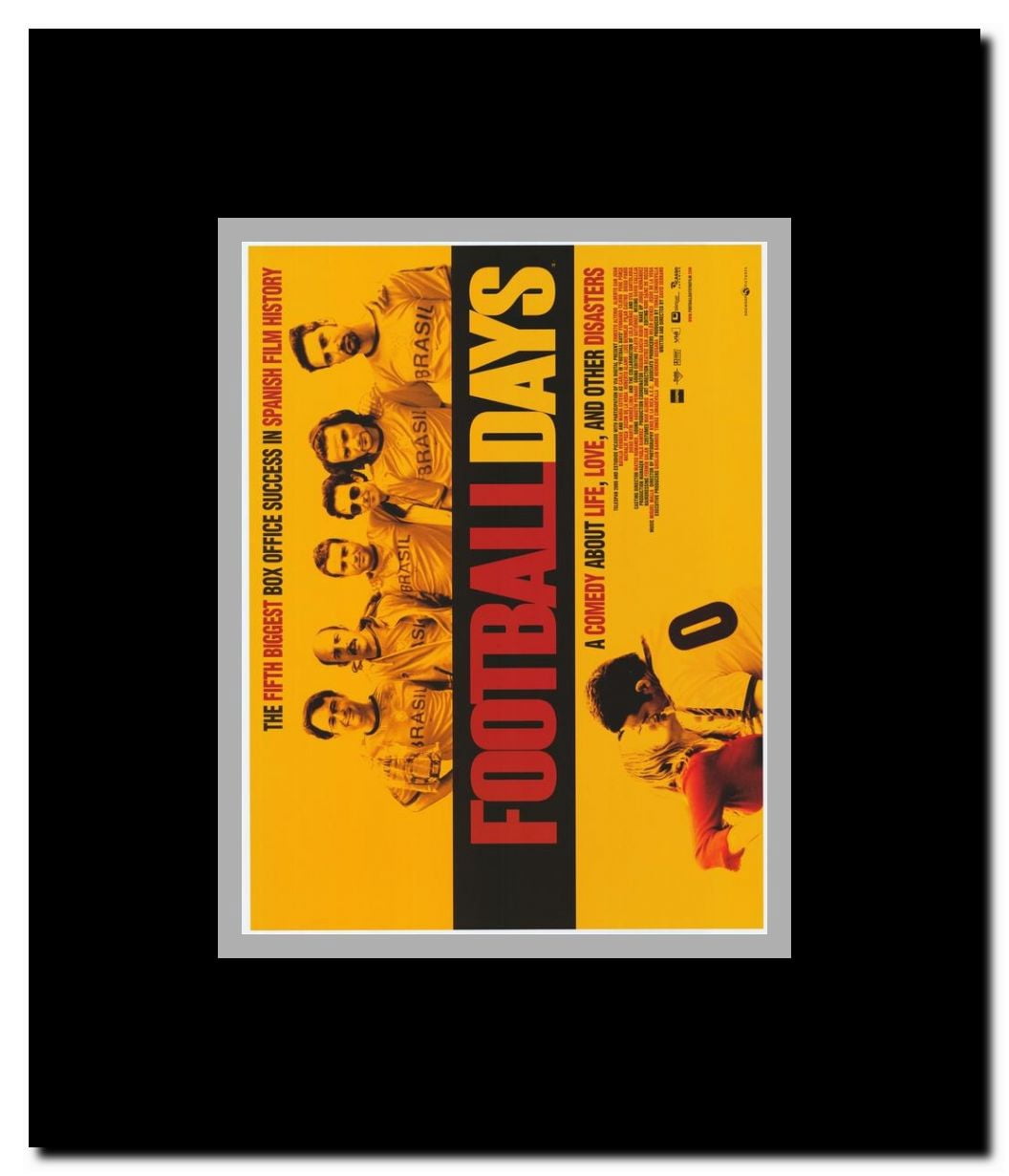 Football Days Framed Movie Poster