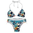 thumbnail image 1 of Football Detachable Sponge Adjustable Strap Bikini Set Two-Pack Swimsuits for All Occasions, 1 of 1