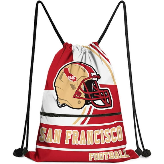 Football Drawstring Backpack, Football Drawstring Bag for Women Men, Best Football Gift For Men Women Football Fans.