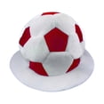 thumbnail image 1 of Football Fan Bucket Hat with Soccer Ball Design, Adult Cheering Cap for Matches, Casual Outdoor Sports Headwear, 1 of 3