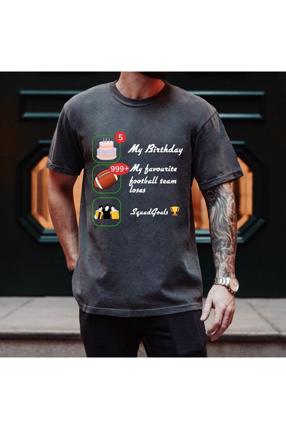 Football Fan Chat Dad T-Shirt All Size S-3XL