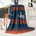 thumbnail image 1 of Football Fans Blanket Gifts for Football Fans City Classic Football Throw Blanket Football Gifts for Men Women Fan Lightweight Cozy Plush Flannel Fleece Travel Bedding Blanket 50" X 60" Inches, 1 of 5