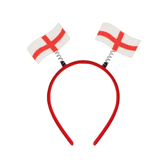Football Fans Party Decor Mini Flag Headband, Party Headwear for Sports Events, Festive Accessories for Fans Supporters