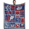 thumbnail image 1 of Football Fans Style Throw Blanket Buffalo Football Team Gifts for Who Loves Football Super Soft Sports Blanket for Couch Sofa Bed All Season 60"×50", 1 of 6