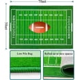 thumbnail image 1 of Football Field 5x7 Rug for Boys Bedroom Sports Rugs for Boys Room Decor, Soft Football Rug for Kids Playroom, Area Rug for Game Room or Man Cave Carpet, 1 of 6