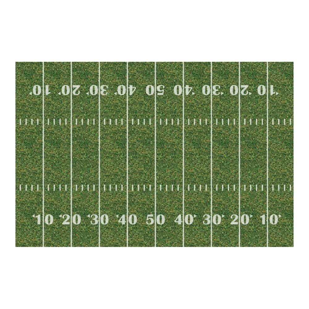 Football Field Backdrop Banner - Party Decor - 3 Pieces