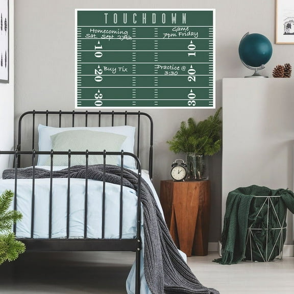 Football Field Dry Erase XL Giant Peel & Stick Wall Decals