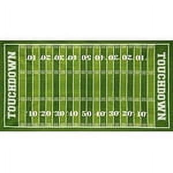 WHIMSICAL PRACTICALITY Football Field Edible Icing Image Cake Topper for 1/4 sheet cake