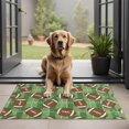 thumbnail image 1 of Football Field Green Pattern Washable Non Slip Indoor Door Mat, Decorative Entry Rug for Entrance, Bedroom, Kitchen, Bathroom, 20"x32", 1 of 6