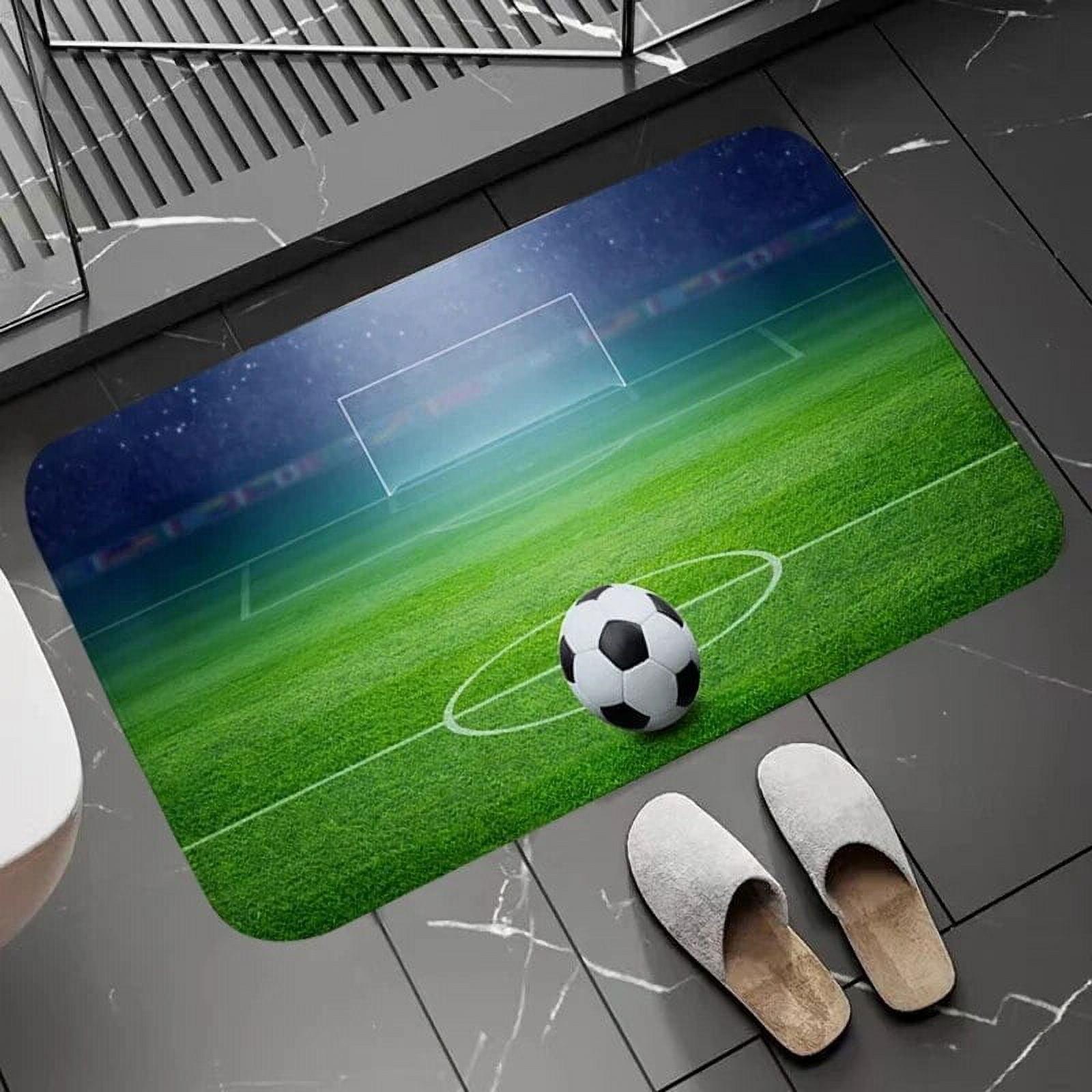 Football Field Kitchen Carpet Living Room Entrance Door Mat Bathroom ...